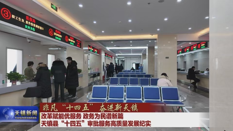 《非凡“十四五” 奋进新天镇》改革赋能优服务 政务为民谱新篇 天镇县“十四五”审批服务高质量发展纪实